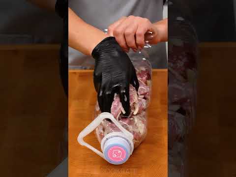 The secret that the chefs hide! Here's how to make the most tender meat!