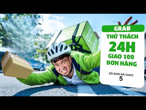 PHD | Thử Thách Giao 100 Đơn Hàng Trong 24 Giờ | Kết Quả Bất Ngờ | Delivered 100 Orders In 24 Hours