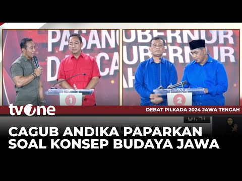 Luthfi ke Andika: Konsep Budaya Jawa Apa yang Akan Dijadikan Pijakan Jika Memimpin Jateng? | tvOne