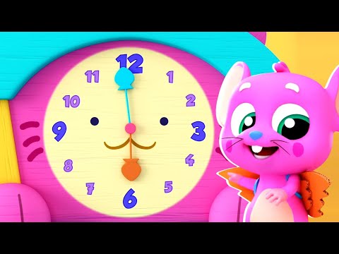 Hickory Dickory Dock, Animals Song and Nursery Rhymes for Kids