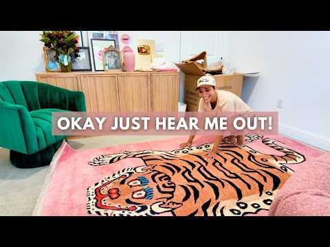Part 2 of trying to decorate this cursed room!! (Glam Room Makeover)