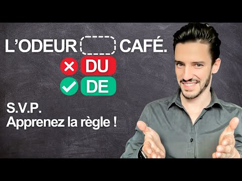 SVP Apprenez les règles ! Quand utilise-t-on DE, DU ou DES en FRANÇAIS : Quiz et Explications