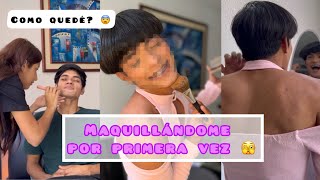 Maquillando a Jairito Solano por primera vez 🫣😨 | que te pareció el resultado? 🤭