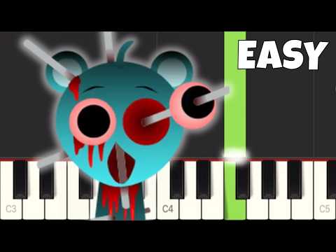 Incredibox Sprunki HORROR Themes - EASY Piano Tutorial