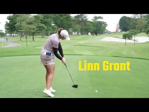 It's even more surprising to watch the Linn Grant's swing video in high definition.