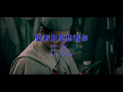 望着月亮想着你-雨露-演唱 KARAOKE