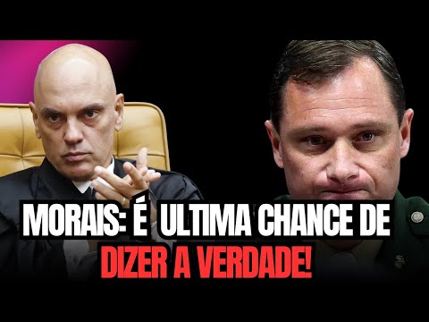 Moraes a Mauro Cid: "É a última chance de dizer a verdade!