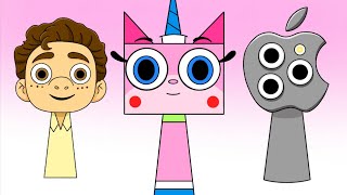 Sprunki OC All Phase - Luca, Unikitty, Apple iPhone | Compilation Sprunki Incredibox