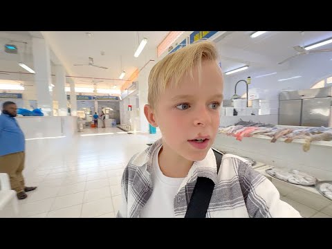 ERG GESCHROKKEN op deze VISMARKT in de UAE! | Luan Bellinga #187