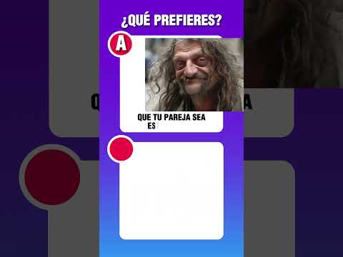 ?? ¿Y TU QUE PREFIERES? Quiz Triviador Trivia ??