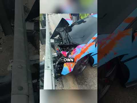 Crashes McLaren While Livestreaming