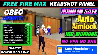 Drag Headshot + Npc Name File OB50 Update Config File Free Fire Headshot Config File OB50 Update