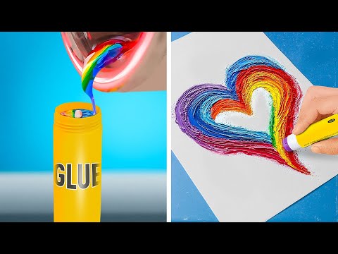 SIKICI GÜNLERE RENK KATIN! 🌈✨ EN SEVİMLİ GÖKKUŞAĞI EL İŞİ FİKİRLERİ