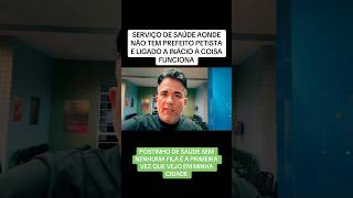 SERVIÇO DE SAÚDE AONDE NÃO TEM PREFEITO DO PT E LIGADO A INÁCIO À COISA FUNCIONA