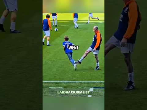 Kids vs adults in football 😬⚽️#shorts #football #soccer