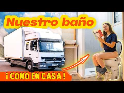 ¡Enamorados del baño! 😍 Camperización CAMIÓN CAMPER vivienda 🚚 Vivir en ruta - Capítulo 14