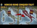 Exploring Rome's Conquest of Italy