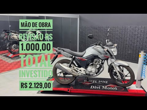 REVISÃO SUPER PRIME FAN 160cc 2021 COM 20MIl KM