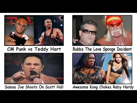 Most Heated TNA Wrestling Shoot Incidents Ever