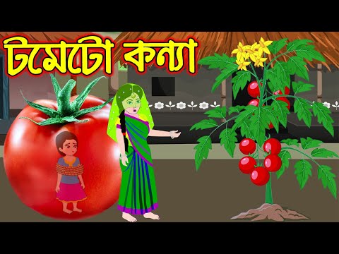 টমেটো কন্যা | Tometo Konna | Bangla Cartoon | Bengali Morel Bedtime Stories