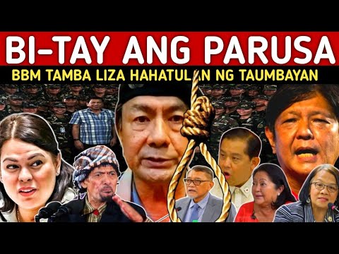 NAKU PO! BBM LIZA TAMBA BI-TAY ANG PARUSA HAHATULAN NA NG TAUMBAYAN? AFP KIKILOS NA?