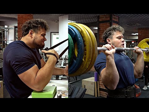 SCHOOLBOY ARM WRESTLING TRAINING 2024 PUSH DAY