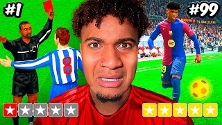 PROBÉ LOS PEORES JUEGOS DE FÚTBOL