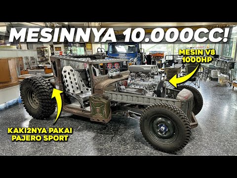 SILATURAHMI KE KAWAN LAMA, OM WIDODO PROROCK! (GARAGE TOUR PROROCK ENGINEERING & MAKING CARS PART 1)