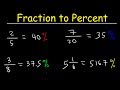 Converting Fractions to Percents: Key Concepts and Practice