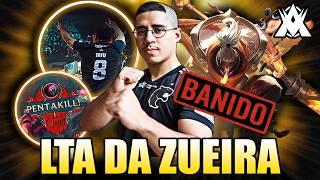 O PENTAKILL QUE FEZ O TATU SER "BANIDO" - LTA DA ZUEIRA