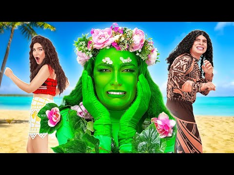 CUM SĂ O CALMEZI PE TE FITI? 🌋 Rețete ușoare & gustoase! Faze haioase cu Moana & Maui – 123 GO! FOOD