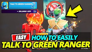 How to EASILY Get Blade Blaster MYTHIC & Talk to Green Ranger - Fortnite Megazord Quests