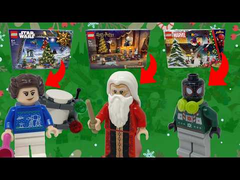 I Opened 3 LEGO Advent Calendars…