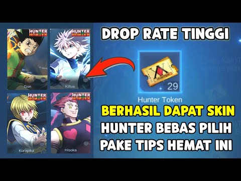 DROP RATE HUNTER X HUNTER TERLALU TINGGI ! RONDE 2 DI JAMIN DAPAT SKIN HUNTER PAKE TIPS HEMAT