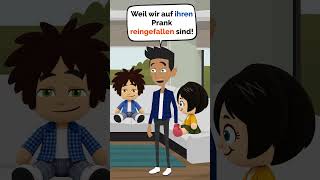Martin macht Puppen von Lisa und Samuel! #shorts