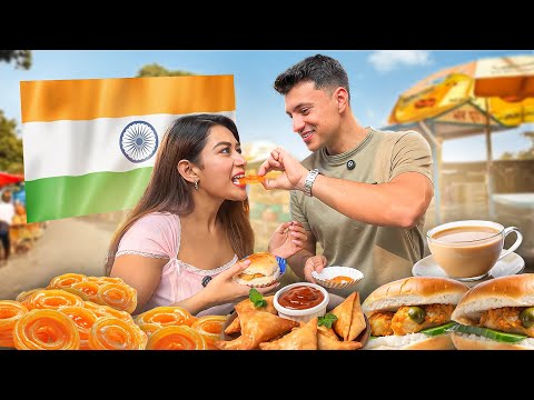 Romanian trying Indian Street Food for the first time 🇮🇳 | Vienna To Mumbai Pt 2