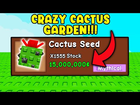 CACTUS MADNESS in Grow a Garden Sugar Apple Update! Roblox #roblox #growagarden