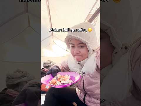 GAK NAFSU BANGET MAKAN NASI GOSONG 🤮🤮 #pendakigunung #pendaki #gunung #gunungindonesia