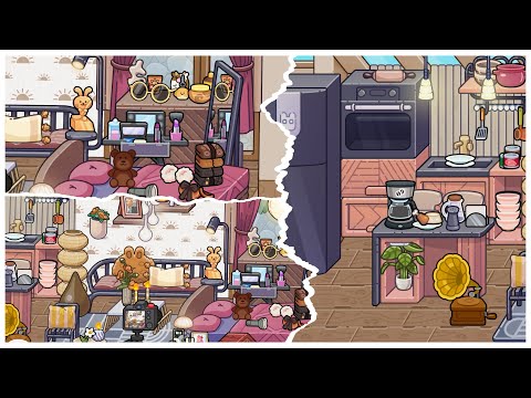 Mini kitchen and living room design ✨✨ avatar world
