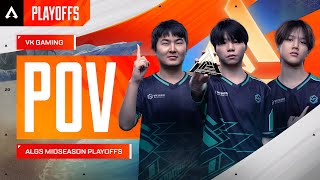 VK Gaming Winners POV With Voice Comms & Subtitles | ALGS Midseason Playoffs