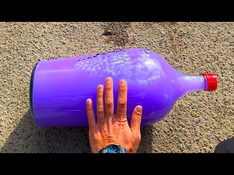 Crushing Crunchy & Soft Things! Breaking glass bottles ⚠️🔥 #shorts #asmr