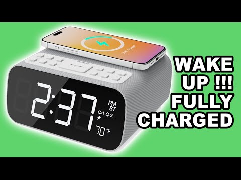Majority Darwin FM Clock Radio Alarm with Wireless Charging Review