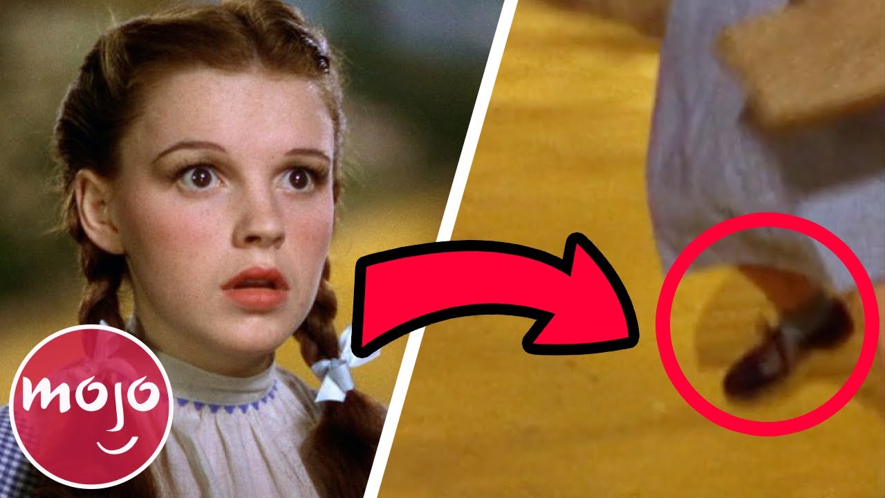 Top 10 Mistakes that were Left in Classic Hollywood Movies
