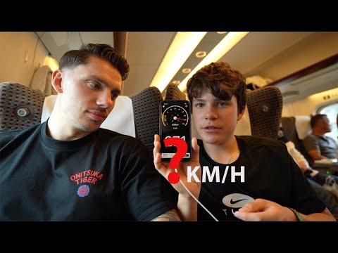 1. Klasse im SCHNELLSTEN Zug der WELT + Japan Food Vlog Teil 2