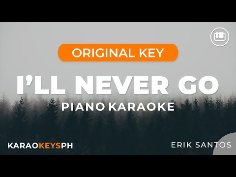 I’ll Never Go – Erik Santos (Piano Karaoke)