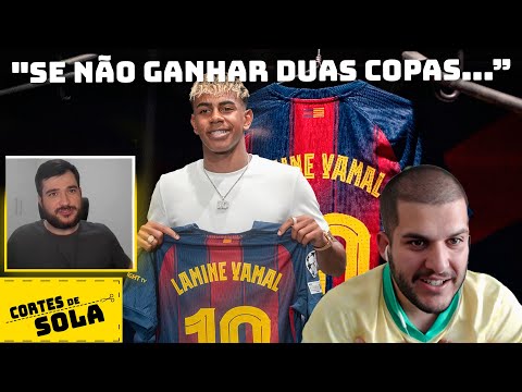 DISCUSSÃO SOBRE LAMINE YAMAL CAMISA 10 DO BARCELONA VIROU DEBATE FILOSÓFICO DE MALUCO!