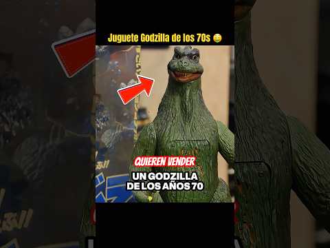 Juguete Godzilla de los 70s #curiosolee #elpreciodelahistoria #juguetesantiguos   #antiguedades