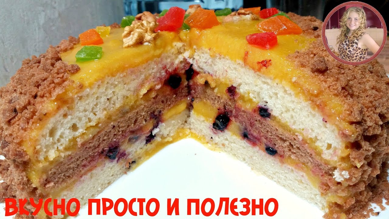 Постный Торт Без Яиц и Масла Сказочный. Недорогой и Очень Вкусный ТОРТ