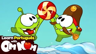 Viagem no tempo com Om Nom | Om Nom Stories ( Season 02 ) Melhores desenhos animados para crianças