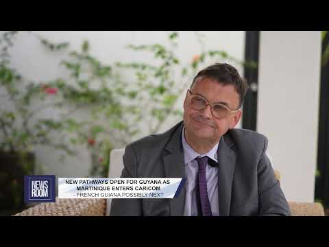 YouTube video thumbnail: New Pathways Open For Guyana As Martinique Enters Caricom French Guiana Possibly Next